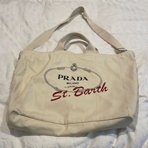 Prada St Barth tote bag